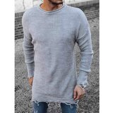 DStreet Men's light gray sweater WX1963 Cene