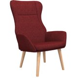  Stolica za opuštanje crvena boja vina od tkanine | shoptok.hr