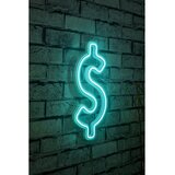 Wallity Dekorativna LED rasveta Dollar Sign, 19x39x2cm, Plava | ePonuda.com