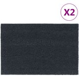 Furnova Predpražnik 2 kosa temno siv 40x60 cm kokosova vlakna, (21911912) | Shoptok.si