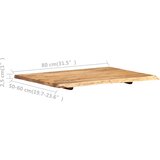 Stolna ploča od masivnog bagremovog drva 80 x (50-60) x 2,5 cm | shoptok.hr