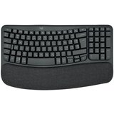 Logitech brezžična tipkovnica ergonomska Wave Keys črna SLO gravura | Shoptok.si