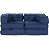  Modularna sofa 2 pcs Indigo 140 x 70 x 56 cm Tkanina | shoptok.hr