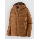 Patagonia Fitz Roy Down Hoody Jacket deer brown | Shoptok.si