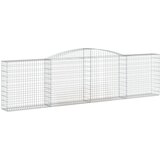  Lučne gabionske košare 10kom 400x30x100/120cm pocinčano željezo | shoptok.hr