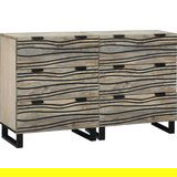 vidaXL Komode s ladicama Ostalo s pohranom 2 pcs Bijela 60 x 33,5 x 75 cm | shoptok.hr