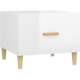  Stolići za kavu 2 kom sjajni bijeli 50x50x40 konstruirano drvo | shoptok.hr