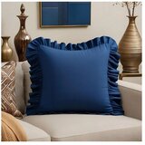 Mila Home Prevleka za blazino iz mešanice bombaža 40x40 cm Ruffled – | Shoptok.si