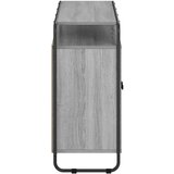 Komoda Siva Sonoma 102 x 35 x 75 cm Konstruirano drvo Slike