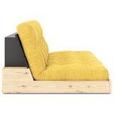 Karup Design Žuta sklopiva sofa od samta 196 cm Base – | shoptok.hr