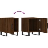 vidaXL Noćni ormarići 2 kom boja smeđeg hrasta 40 x 40 x 50 cm drveni | shoptok.hr