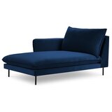 Cosmopolitan Design Plava baršunasta ležaljka (lijevi kut) Vienna - Cijene