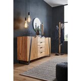 Landscape KOMODA, črna, barve hrasta | Shoptok.si