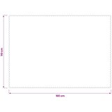  Tkanina za stol Pravokutni Tamnosiva 110 x 160 cm | shoptok.hr