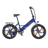 Hillmiles Zložljivo električno kolo Mile 2, doseg do 100 km, modro, (5000255614) | Shoptok.si