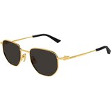 Bottega Veneta BV1301S 005 L (52) Zlata/Siva u