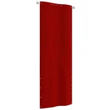 Balkonsko platno rdeče 80x240 cm tkanina Oxford, (20703302)