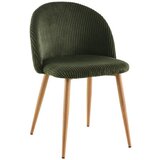 Livetastic STOL, les, kovina, tekstil zelena Cene