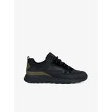 Geox Terrestre Black Mens Suede Sneakers - Men