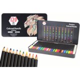 Lean Toys Komplet premium barvic 120 kosov Različni odtenki Seznam barv | Shoptok.si