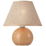  Stona lampa JUTA 1xE27/60W/230V hrast/bež | Eponuda.com