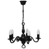 Brilagi Luster na lancu IMPERO 5xE14/60W/230V crna Cene