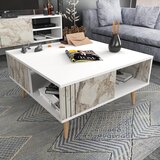 Woody Fashion Klub sto Ronas 89,6x46,5x89,6cm Bijeli Cijene