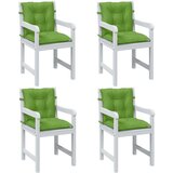  Jastuci za stolice 4 kom prošarano zelena 100x50x7 cm tkanina | shoptok.hr