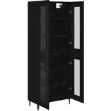  Highboard Zidne Crni hrast 69,5 x 34 x 180 cm Konstruirano drvo | Eponuda.ba
