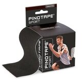Pino PINOTAPE® Sport, XL, občutljiv, črn, 7,5 cm x 5 m cene