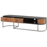 MOME TV komoda od masivnog manga u prirodnoj boji 160x45x40 cm Curve – | shoptok.hr