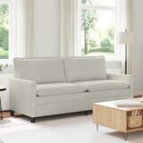 SOFA Krem 196 x 81 x 87,5 cm Baršun | shoptok.hr