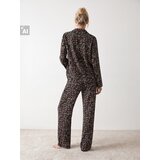 Sinsay Dvodijelna pidžama od viskoze s leopard uzorkom Slike