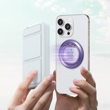 Techsuit MagSafe telefonski obroč (MPR2) – Okrogla oblika – aluminijeva zlitina – bordo | Shoptok.si