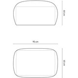 Micadoni Crni modularni tabure Martina – Home | shoptok.hr