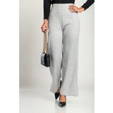 Fenzy Elegantne Dolge Hlače, Sive | Shoptok.si