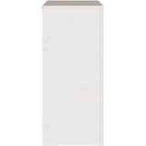  Komoda Drammen Bijelo 76,5 x 40 x 91 cm Čvrsto borovo drvo | shoptok.hr