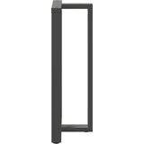  Noge za barski stol T-oblika 2 kom antracit 60x35x(110-111) cm čelik | Eponuda.com