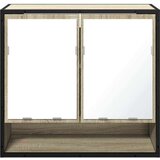 vidaXL Kupaonski ormarić s ogledalom sonoma hrast 65x20x60 cm | shoptok.hr