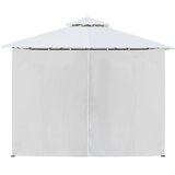  Sjenica sa zastorima 600 x 298 x 270 cm bijela 180 g/m² | Eponuda.ba