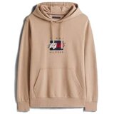 Tommy Hilfiger LINEAR FLAG GRAPHIC HOOD Smeđa Cijene