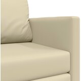  Krevet na razvlačenje Krema 124 x 71 x 78 cm Umjetna koža | shoptok.hr