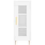  Komoda bijela 34,5 x 34 x 90 cm od konstruiranog drva | shoptok.hr