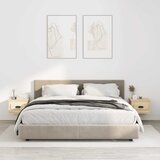  Zidni noćni ormarići 2 kom boja hrasta sonome 41,5 x 36 x 28 cm | Eponuda.com