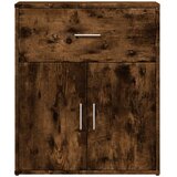  Komoda 2 kom dimljeni hrast 60x31x70 cm od konstruiranog drva | shoptok.hr