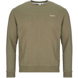 PepeJeans Puloverji MACBETH SMALL LOGO PLAIN CREW Kaki Cene