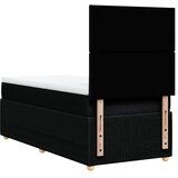  Box spring krevet s madracem crni 90x190 cm od tkanine | shoptok.hr