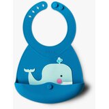 VIIDA podbradak za bebe s naramenicom iz serije Joy, plavi | shoptok.hr