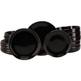 Creatable JEDILNI SERVIS Nordic Festive Schwarz Cene