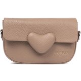 Shelvt Messenger bag with a heart beige Cijene